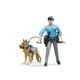 thumbnail image 2 of bworld Policeman with dog Bruder Toys Juguetes/Modelismo/Autos a Escala, 2 of 6