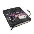 thumbnail image 2 of HELLHERO Rose and Skull Pattern Book Sleeve Cover with Pocket for Librarian Book Sleeve Protector Storage & Portability for Hardcover Notebook Paperbacks, 2 of 8