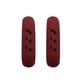 thumbnail image 1 of Funda de silicona para mango de sartén Inteprter 2 piezas reutilizable antideslizante desmontable Flexible Rojo, 1 of 6