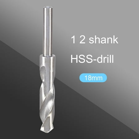 

1/2 Milling Shank 4241 HSS High Speed Steel Blacksmiths Twist Drill Bit 18mm