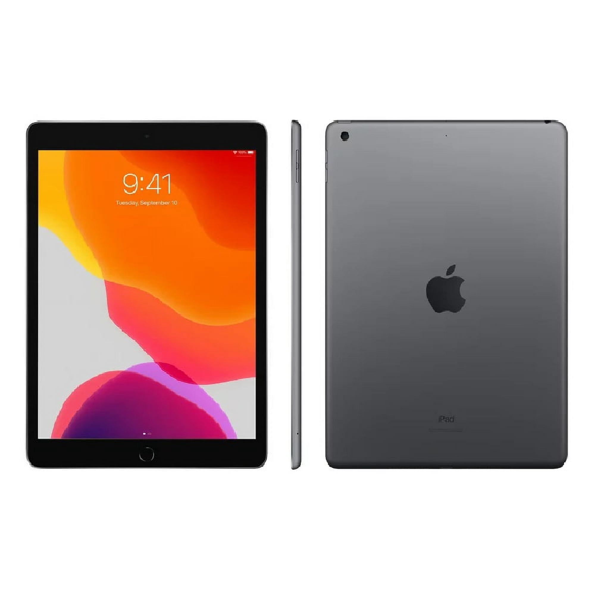 Apple iPad 7th Gen (A10 Fusion 16 nm Chipset) - 32GB (WiFi + Cellular) -  Space Gray - 10.2