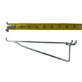thumbnail image 2 of (4 Pack) Metal 8 Inch Shelf Bracket Garage Peg Hanger for 1/8"  1/4" Pegboard, 2 of 4