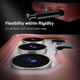 thumbnail image 3 of Mist Series Designed for Samsung Galaxy S23 Ultra Case, [Support Wireless Charging] Slim Silicone Case for S23 Ultra 6.8 inch, Red, 3 of 14