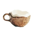thumbnail image 4 of Taza de cerámica en forma de coco Macarena 250 ml, 4 of 8