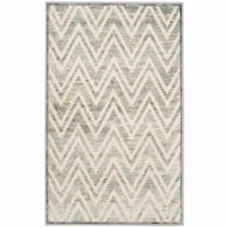 SAFAVIEH Paradise Bernadine Zigzag Stripes Area Rug, Grey/Multi, 2'7" x 4'