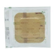 Mepilex Border Flex - Self-Adherent Soft Silicone Foam Dressing, 4 Inches x 4 Inches, Tan, Sterile, 5 Count