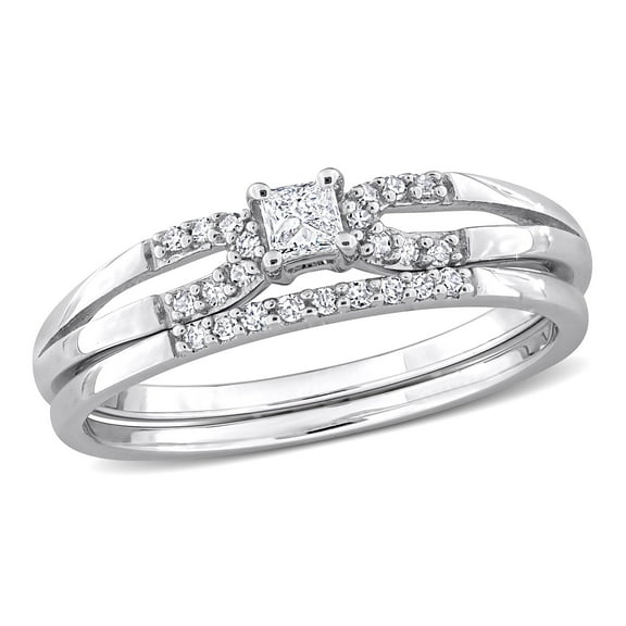 Everly Women's Diamond Sterling Silver Bridal Set