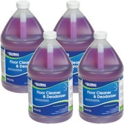 Floor Cleaner & Deodorizer, Case Of Four 1 Gallon Bottles
