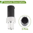 thumbnail image 4 of Sensor de interruptor de presión de A/C Unique Bargains para Ford Focus 2.0L 2008-2018 No.6F9319D594AA/6L2Z19D594BA 1 Pcs, 4 of 6