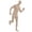Beige, variant on Full Body Stretch Suit Unisex Halloween Women Tights Stage Bodysuit with Hood Long Sleeve Hand Foot Integrated Skin Suit Stretch Unitard for Halloween Performance