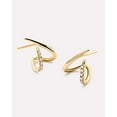 thumbnail image 2 of Auckpure Gold Earrings for Women Trendy 14K Gold Plated Stud Earrings Dainty Minimalis Hypoallergenic CZ Earrings Jewelry Gifts for Her, 2 of 6