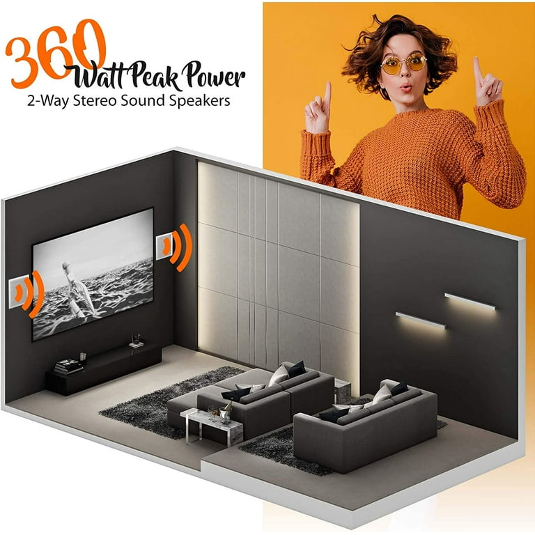 GAOXIN Draadloze Luidspreker, Verliesvrije Stereoluidspreker Voor De Badkamer Voor Buiten Voor De Telefoon Zwart