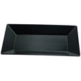 thumbnail image 2 of Yanco RM-210BK Rome Rectangular Plate, Black - 10 in. - Pack of 24, 2 of 3