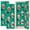 Color 2, variant on 2 Pcs School Locker Magnetic Wallpaper 12" x 36" Cute Cartoon Monkey Floral Jungle Colorful Blossoms Reusable Removable Locker Accessories Back to School Supplies