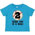 thumbnail image 3 of Inktastic 2nd Birthday Baseball 2 Year Old Boy Boys or Girls Toddler T-Shirt, 3 of 5