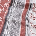 thumbnail image 3 of Modern Threads Set de 6 Pièces, 2 Serviettes de Bain, 2 Serviettes à Main, 2 Débarbouillettes Teints Jacquard/Solid Towel Set Ophelia Argile, 3 of 4