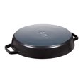 thumbnail image 3 of Sartén de hierro fundido STAUB de 33 cm con doble asa, negro mate, 3 of 4