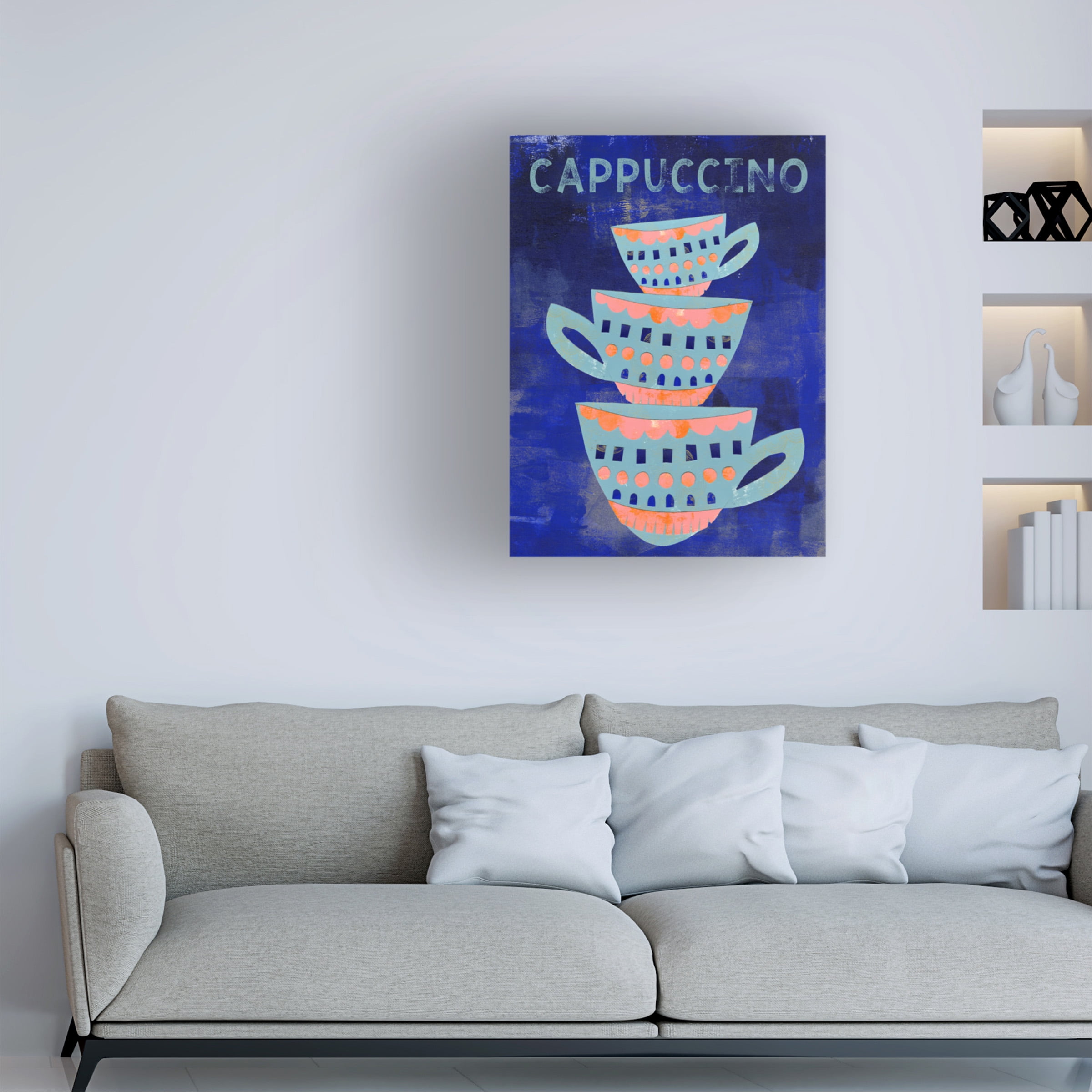 Trademark Fine Art 'Coffee 4' Canvas Art by Summer Tali Hilty