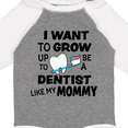 thumbnail image 4 of Inktastic I Want To Grow up To Be a Dentist Like My Mommy Boys or Girls Long Sleeve Baby Bodysuit, 4 of 5