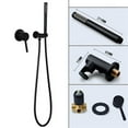 thumbnail image 5 of Wall Mounted Hot and Cold Water Showerhead Shower Set Silver, 5 of 5