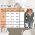 thumbnail image 3 of SHIBEVER Womens Tops Long Sleeve shirt sweater V Neck Eyelet Business Casual 2024 Blouses Smocked Puff Fall clothes AMRY GREEN, 3 of 5
