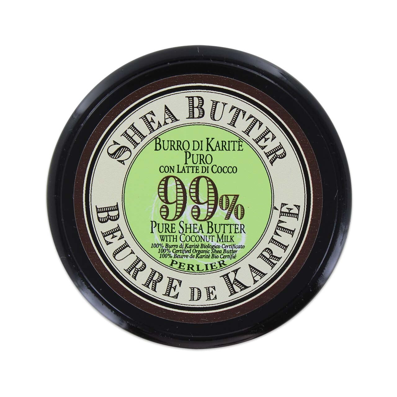 Perlier 99 Pure Shea Butter 1 oz (30ml) Coconut