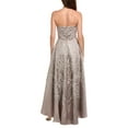 thumbnail image 2 of Theia womens  Pamela Embroidered Gown, 6, Tan, 2 of 3