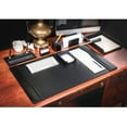 thumbnail image 2 of Black Leather 8-Piece Desk Set, 2 of 2