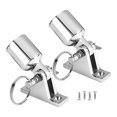 thumbnail image 4 of yuksok 2 Pcs Charnières de Pont et Matériel de Pointe d'Il s'Adapte au Tube de 1 Pouce Pièces de Réparation Robustes pour Bateau Rvs Acier Inoxydable de Qualité Marine 60x16mm Charnière, 4 of 9