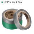 thumbnail image 3 of Uxcell 26Ft Tennis Racket Badminton Racquet Grip Finishing Tapes, Grey/Green 4 Pack, 3 of 6