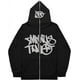 thumbnail image 1 of Sudadera con capucha y cremallera Minus-Two para hombre, chaqueta informal estilo hip hop Y2K, sudadera con capucha cargo unisex Minus-Two, 1 of 5
