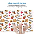 thumbnail image 4 of Cauagu Fast Food for Large Mouse Pad,XXL Extended Gaming Mouse Mat Long Extended Desk Mat Big Desk Pad Mat(16 x 29.5in) for Work/Game/Office/Home, 4 of 8