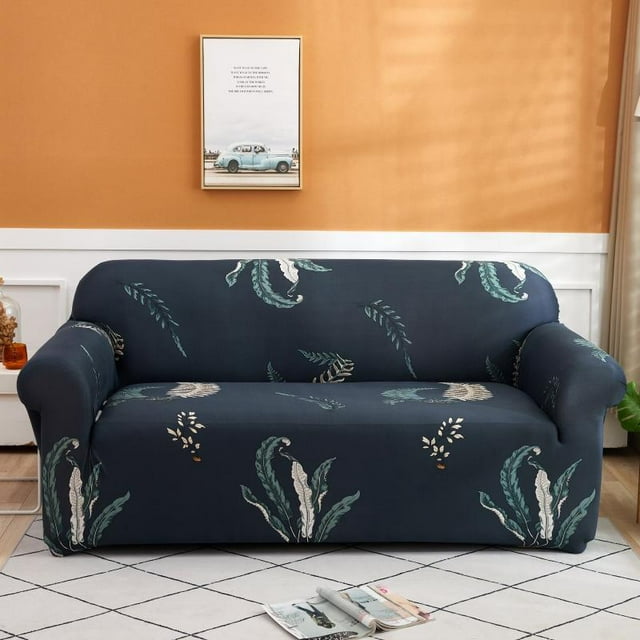 Stretch Sofa Cover Printed Couch Covers Elastic Sofa Slipcovers Cushion Couches Non Slip Soft Washable Furniture Protective Universal
