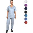 thumbnail image 1 of Uniforme Medico Pijama Quirurgica Mujer Recto Conjunto S Color Gris, 1 of 5