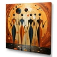 thumbnail image 3 of Designart "Afro Inspired Spirit III" African American Canvas Wall Art, 3 of 6
