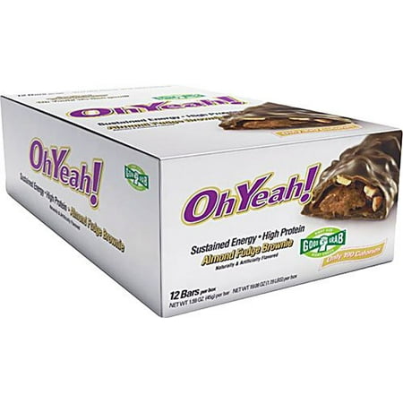 ISS Oh Yeah Good Grab Almond Fudge Brownie Bar, 1.59 Oz
