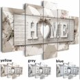 thumbnail image 2 of 5 Pcs Unframed Canvas Art Print Painting Picture Home Modern Wall Hanging Decor, 2 of 6