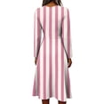 thumbnail image 4 of Womens Summer Casual Midi Maxi Dresses Elastic Waist Wrap Crossover V Neck a Line Dress Boho Beach Floral Print Sundress, 4 of 5