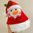 thumbnail image 2 of Christmas Hat 2025 Funny Hat Novelty Santa Hat Crazy Hats Elf Hat Santa Claus Hat Xmas White Elephant Gift, 2 of 3