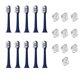 thumbnail image 1 of For T301 MES605 T302 MES608 T501 MES607 Replacement Electric Tooth Brush Heads As Shown, 1 of 5