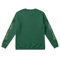 thumbnail image 4 of Mens St Patricks Day Sweatshirt Shamrock Irish Printed Waffle Shirts Crew Neck Pullover Long Sleeve T Shirts, 4 of 4