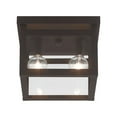 thumbnail image 3 of Livex Lighting Milford Ceiling Mount in Bronze, 3 of 10