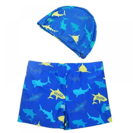 

ESHOO Little Boys Swim Trunks Toddler Boy Beach Shorts Boardshorts Quick Dry Beach Swim Shorts Big Boys Elastic Drawstring Bathing Suit Swimwear Size 3-12 Years
