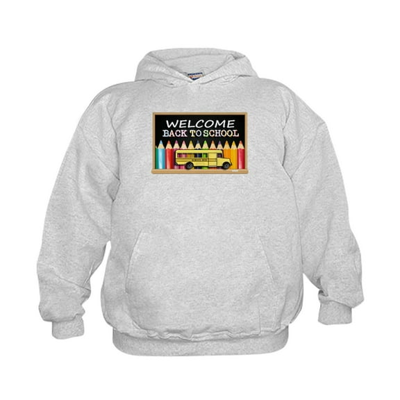 CafePress - WELCOME BACK TO SCHOOL BUS - Kids Hooded Sweatshirt, Classic Hoodie