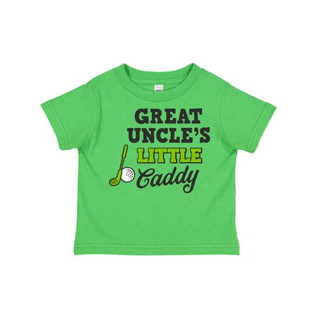 

Inktastic Great Uncles Little Caddy with Golf Club and Ball Gift Toddler Boy or Toddler Girl T-Shirt