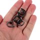thumbnail image 4 of unbranded 15Ud Hebillas D Metálicas Negras Para Fabricación De Bolsos Y Llaveros Con Único, 4 of 8