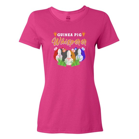 Inktastic Guinea Pig Whisperer Women's T-Shirt