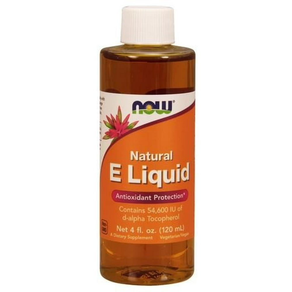 NOW Foods Natural E Liquid Antioxidant Protection, 4 Fl Oz Walmart