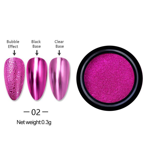 Oro plata espejo polvo uñas arte brillo oro rosa Champange UV Gel polaco cromo polvo metálico efecto pigmento Decoración Tan Jianjun unisex
