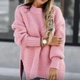 thumbnail image 4 of IMENGL Semi-Col Roulé Ample Uni, Rose m, Taille M-3TG, 4 of 4